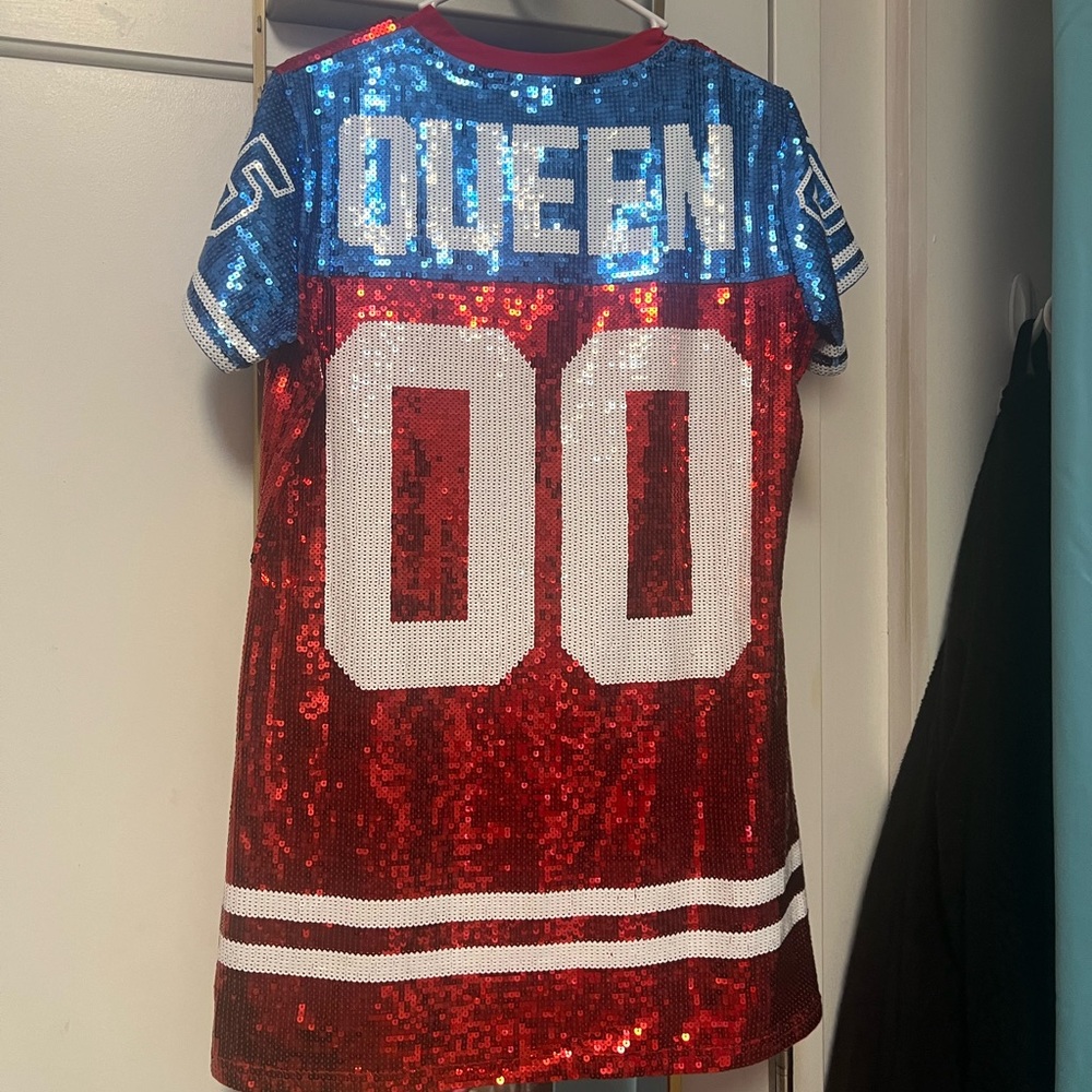 Queen Of Sparkles Full Sequin Jersey Dress